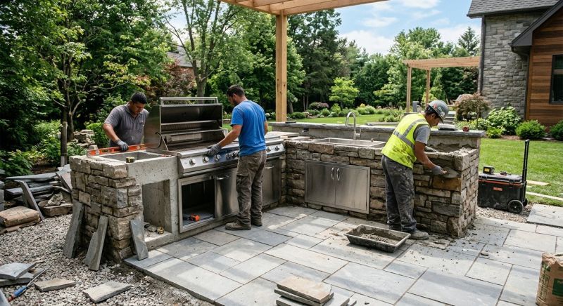 Outdoor Kitchen Construction in Santa Rosa, CA