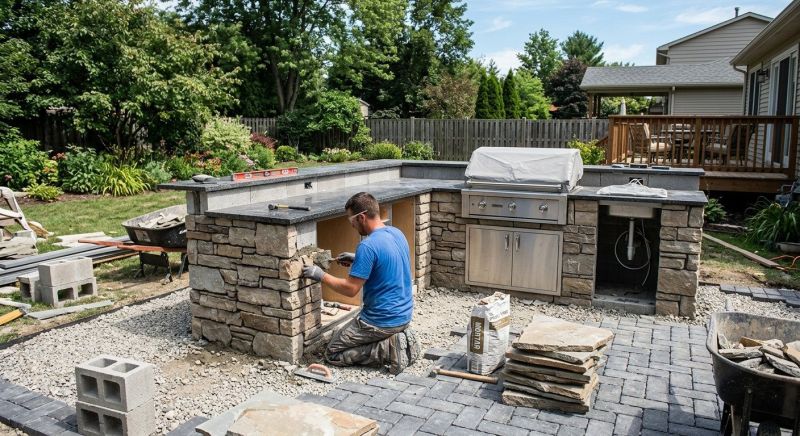 Outdoor Kitchen Construction in Charleston, SC