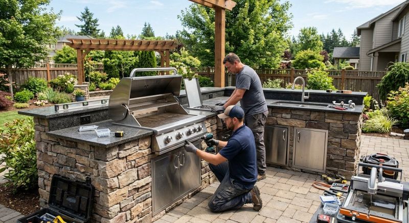 Outdoor Kitchen Remodeling in Santa Rosa, CA