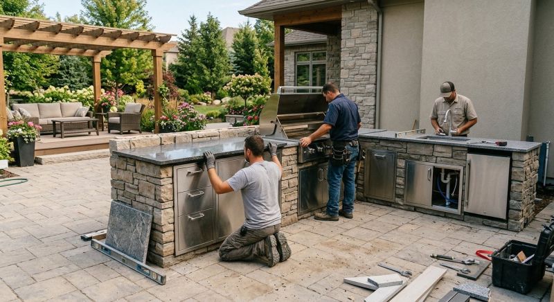 Outdoor Kitchen Renovation in Summerville, SC