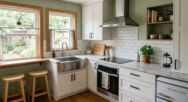 Small Kitchen Remodeling in Bloomington, IN